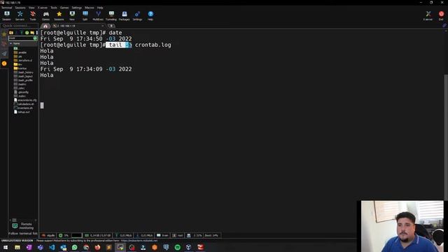 Linux Clase 18 - Crontab смотреть онлайн