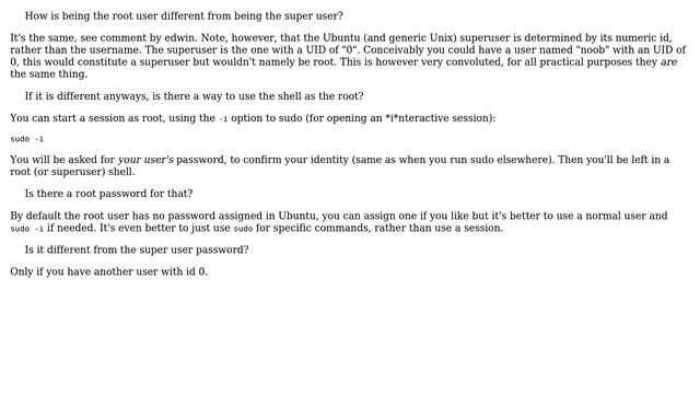 Ubuntu: Root user and Super User (2 Solutions!!) смотреть онлайн