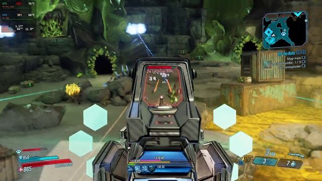 BL3 on linux test footage смотреть онлайн