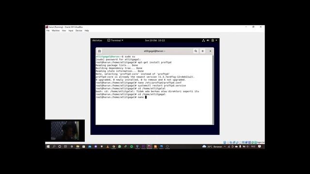 server FTP dalam linux debian смотреть онлайн