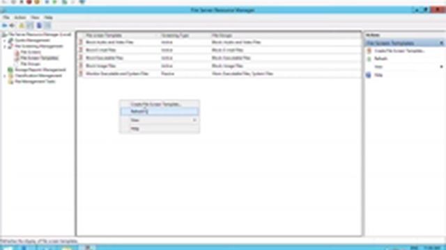Part24: How to create File screen in windows server 2012 r2 смотреть онлайн