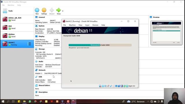 Instalasi Debian 11 berbasis GUI (ACC 5) смотреть онлайн