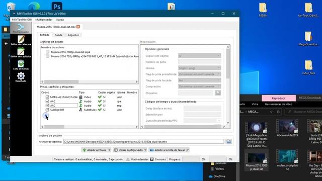 Como añadir Subtítulos o audio a un video con MKV-TOOL Final 2021 смотреть онлайн