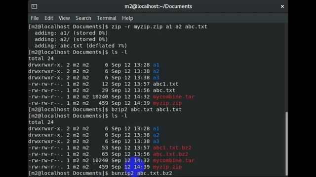 How to use Zip and Combine in Linux . смотреть онлайн