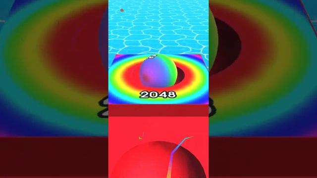 Faster Run 2048 - Ball game 3D ! All Levels Gameplay Part 24 android,ios смотреть онлайн