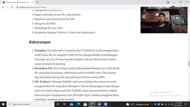 REVIEW UTILITY SOFTWARE || WINRAR (KOMPRESI FILE) смотреть онлайн