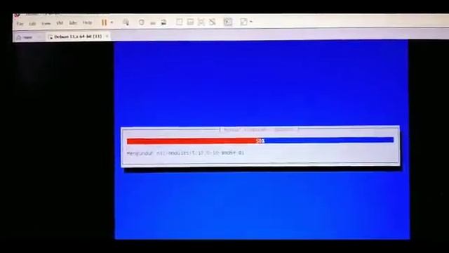 tutorial menginstal Linux Debian di VMware workstation 16 pro смотреть онлайн