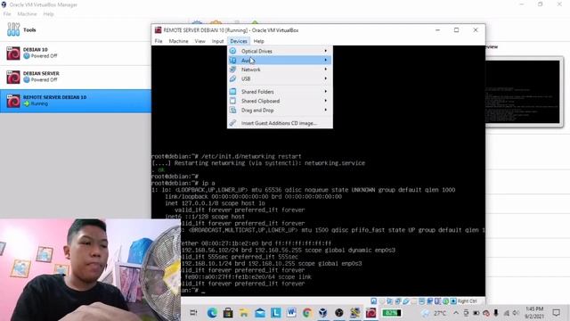 Konfigurasi remote server SSH pada debian 10 смотреть онлайн