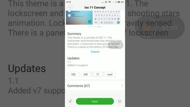 iOS theme on android - 3 смотреть онлайн