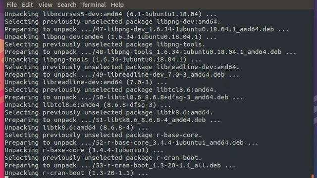 Install R - Ubuntu 18.04 смотреть онлайн