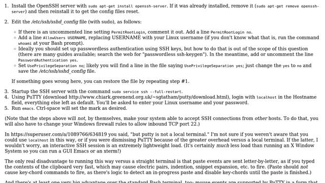 Windows 10 linux bash shell ctrl+space doesn't set mark in Emacs (6 Solutions!!) смотреть онлайн