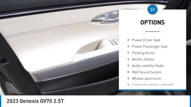 2023 Genesis GV70 Birmingham AL HY23508 смотреть онлайн