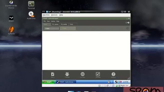 Ubuntu (7.04) + Beryl + VirtualBox + XP = OOOH смотреть онлайн