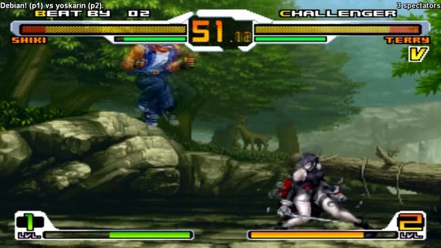 ~Fightcade 2017~ Debian! Vs. Yoskarin | SVC Chaos Online Gameplay смотреть онлайн