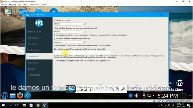 instalacion del sistema Maui Linux смотреть онлайн