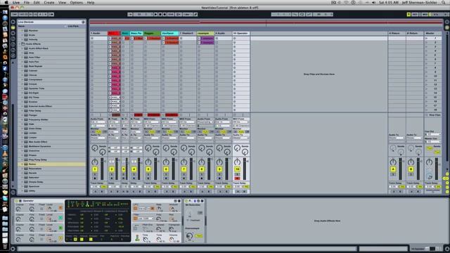 Massive bass ableton talk bass tutorial w/RumbleFilthskin pt.3 смотреть онлайн