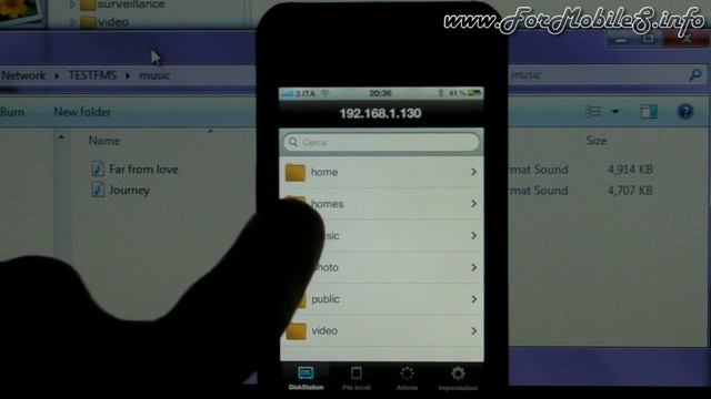 NAS Synology - Demo funzionamento File Station & DS File (gestione remota file su iPhone) смотреть онлайн
