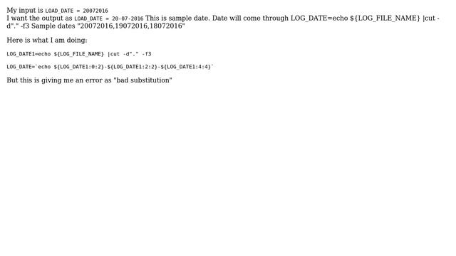 Unix & Linux: Insert a character at a specific location in ksh (2 Solutions!!) смотреть онлайн