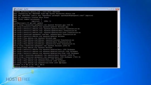 Install OpenPanel on your Debian смотреть онлайн
