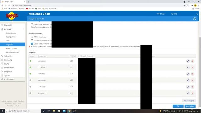 Tutorial | Ports Freigeben an der Fritz Box #tutorial #fritzbox #ports #freigabe #internet смотреть онлайн