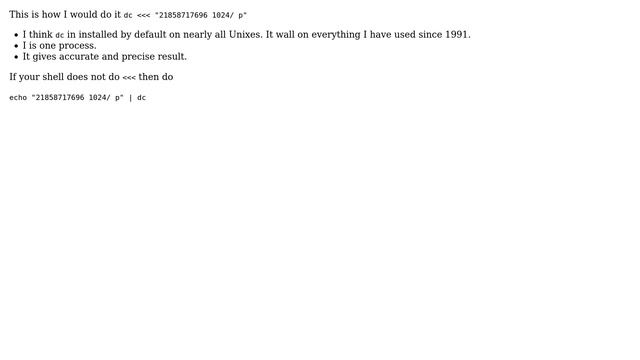 Unix & Linux: HPUX large number conversion to avoid numbers like 2.13464e+07 (4 Solutions!!) смотреть онлайн