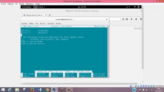 Redireccionamiento en un servidor web con cliente Debian y Windows смотреть онлайн