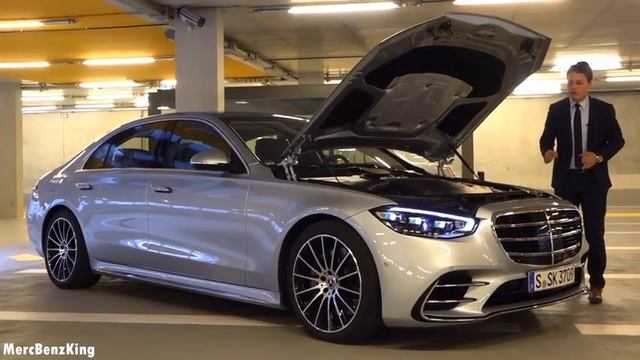 2021 Mercedes S Class AMG NEW Full Drive Review S580 4MATIC Interior Exterior Infotainment смотреть онлайн