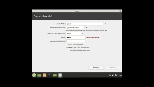 INSTALASI LINUX MINT 19.3 & Aplikasinya смотреть онлайн