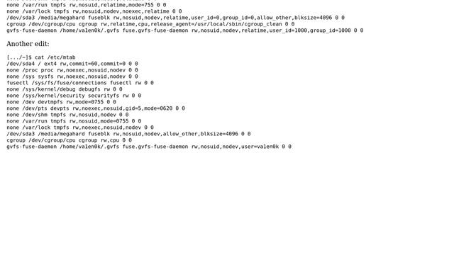 Ubuntu: System overrides my mount parameters in /etc/fstab (2 Solutions!!) смотреть онлайн
