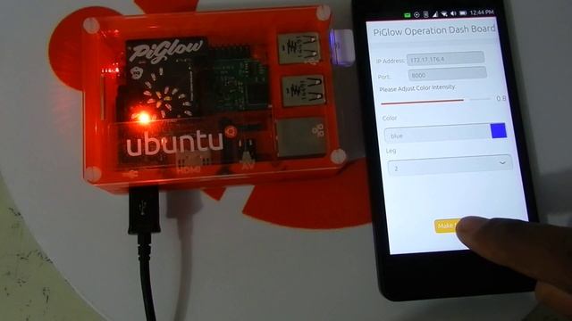 Make Me Glow – Control PiGlow from Ubuntu Phone смотреть онлайн