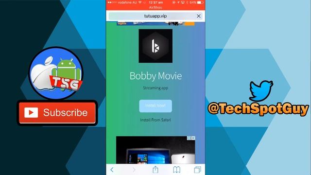 How To Install Movie Box, PlayBox HD & Bobby Movie FREE iOS 9 / 10 - 10.2 NO Jailbreak смотреть онлайн