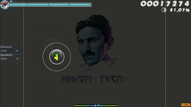 Osu!  Nikola Tesla