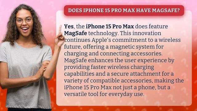 Does iPhone 15 Pro Max have MagSafe? смотреть онлайн