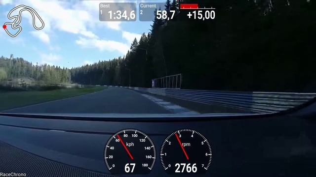 Seat Leon Cupra Ahvenisto 1:34.6 12.5.2019 смотреть онлайн