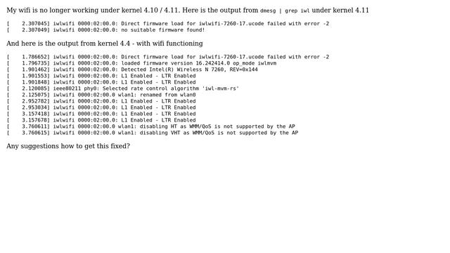 Ubuntu: No wifi after update to Kernel 4.10 / 4.11 - Ubuntu 14.04 смотреть онлайн