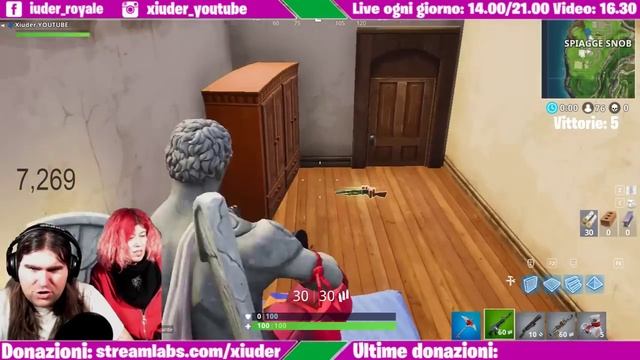 🔴 CLASH ROYALE/FORTNITE - UNA GRANDE SERATA ALL'INSEGNA DEL DIVERTIMENTO!!2V2 CON VOI!!SQUAD MATCH! смотреть онлайн