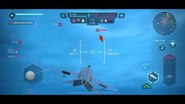 SKY WARRIORS - Android, iPhone, iPad | Gameplay смотреть онлайн
