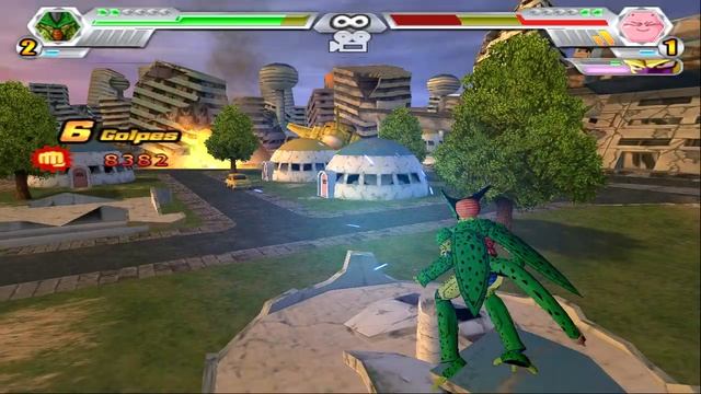 DRAGON BALL Z BUDOKAI TENKAICHI 4 BETA 8 SHADER HQ LATINO 🎮 | CELL VS GOLDEN FREEZER Y MAJIN BUU смотреть онлайн