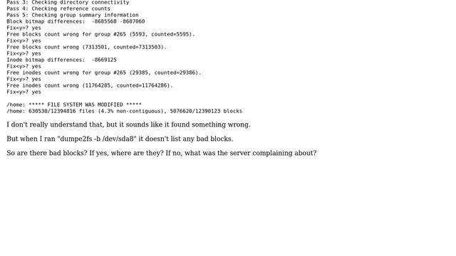 DevOps & SysAdmins: Does my server have bad blocks or not? смотреть онлайн