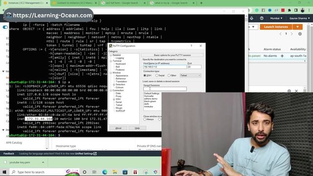 AWS Tutorials - 11 - Access EC2 Instance From Windows Machine | EC2 Instance Connect ( in Hindi ) смотреть онлайн
