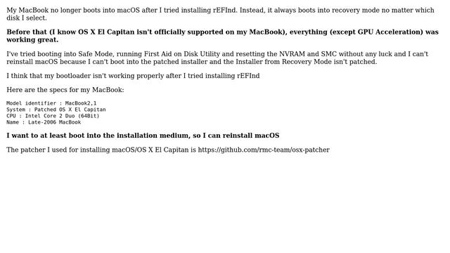 Apple: My MacBook boots into recovery no matter what I select as a startup disk смотреть онлайн