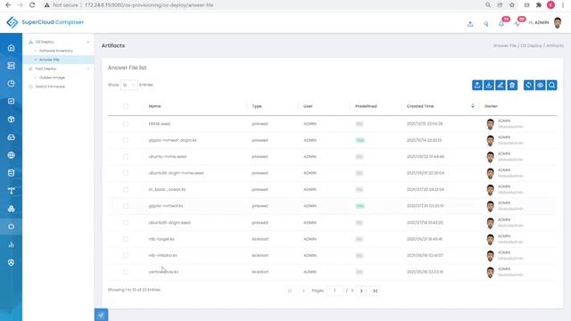 Artifacts Management - SuperCloud Composer смотреть онлайн