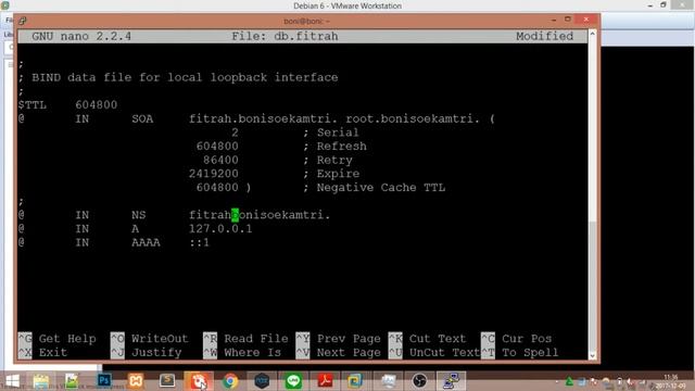 Dns server [Debian 6] смотреть онлайн