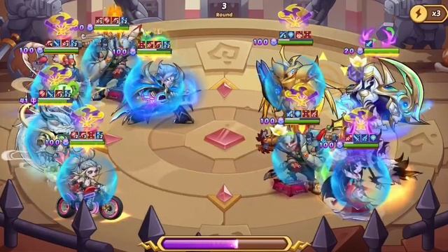 Idle Heros: SSM & SFX vs SSS Vulcan team w/ triple the power. смотреть онлайн
