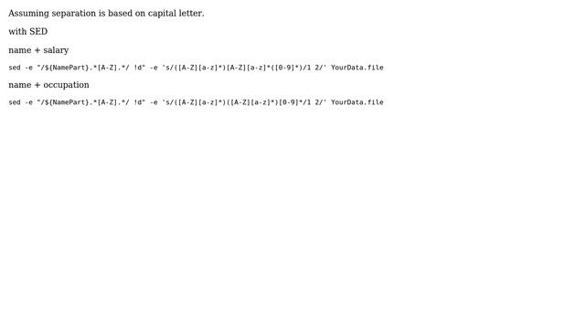 Unix & Linux: string manipulation without awk or sed (7 Solutions!!) смотреть онлайн