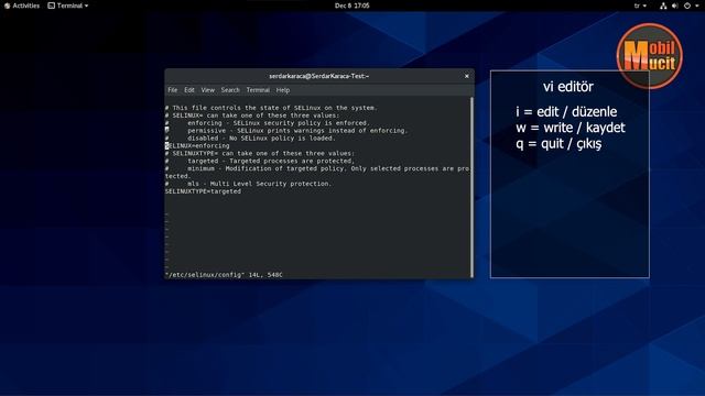 Centos 8 Disable Selinux смотреть онлайн
