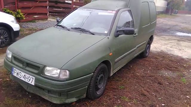 Seat inca 1.9sdi VW caddy olive 6031 смотреть онлайн