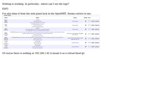 OpenWRT and iptables: redirect all traffic from ip1 to ip2 смотреть онлайн