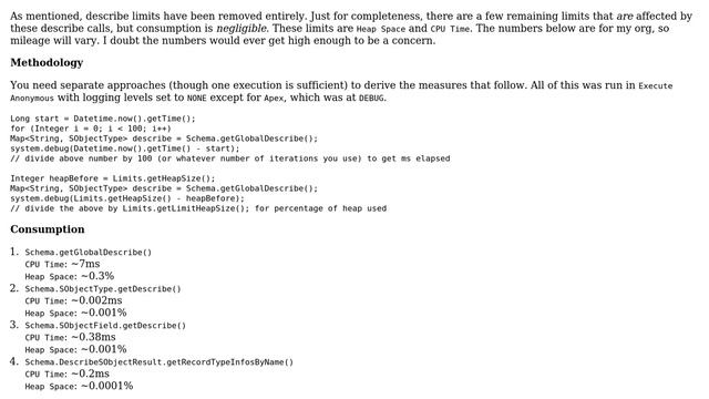 Salesforce: What governor limits impact Apex Describe methods? (2 Solutions!!) смотреть онлайн