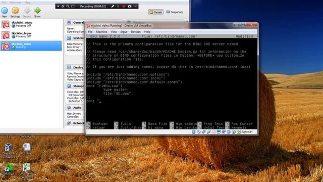 installasi debian ridho konfigurasi interfaces dan DNS смотреть онлайн